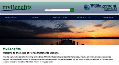 Mybenefits myflorida - ... myBenefits website: http://mybenefits.myflorida.com/health/dependent_eligibility_verification. Employees have 60 days from hire date to enroll in insurance.